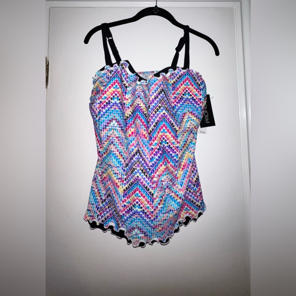 Profile by gottex Colored 2 piece tankini